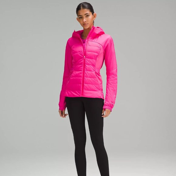 Lululemon Womens Sonic Pink Down For It All Jacket Running 700 Fill Size 4 NEW - Picture 5 of 8